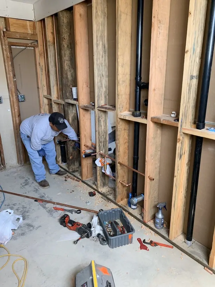 Commercial rough-in plumbing for Trenchless Sewer Repair in Mesquite